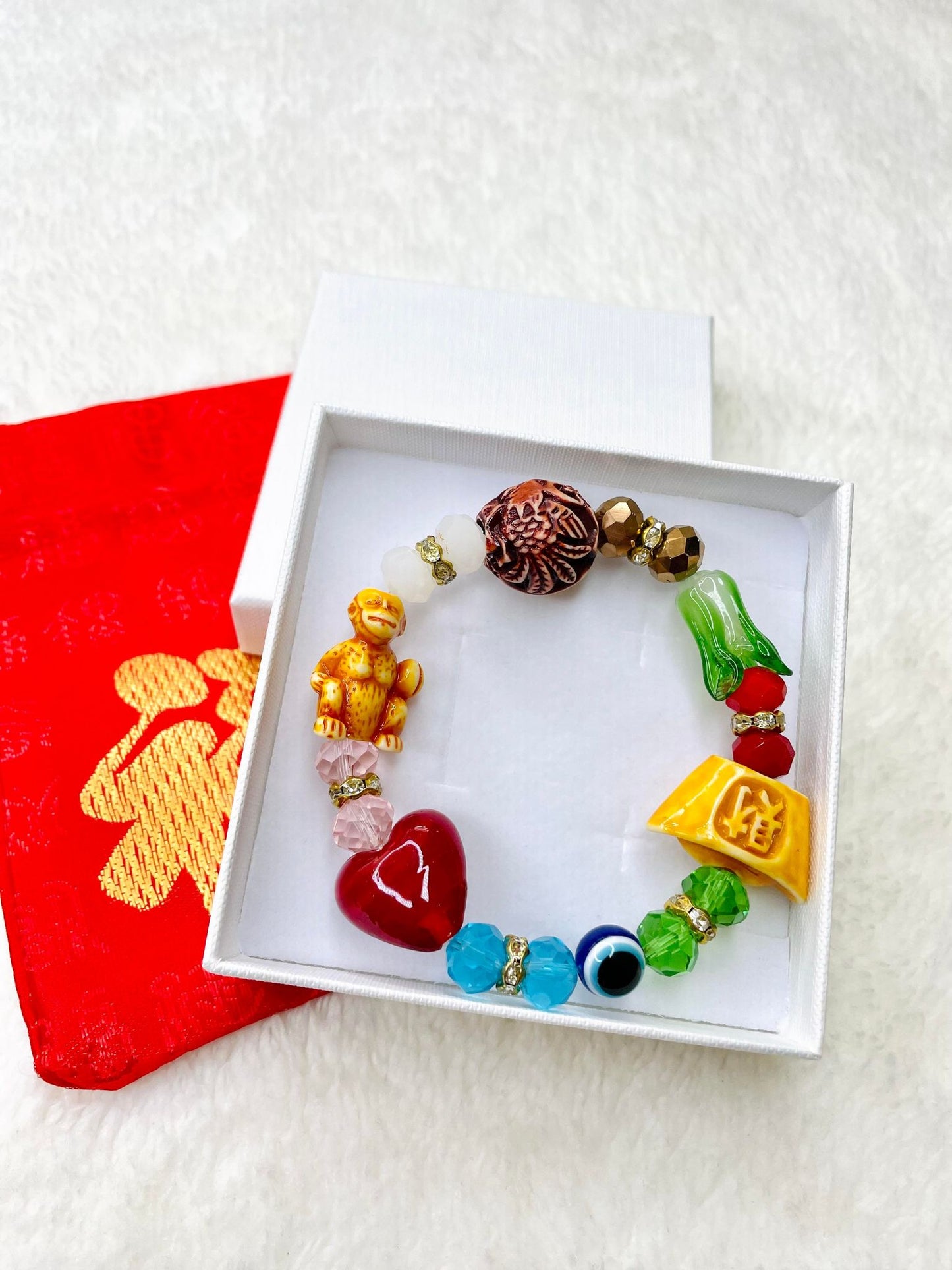 All in one Lucky Charm Zodiac Bracelet - January to December
