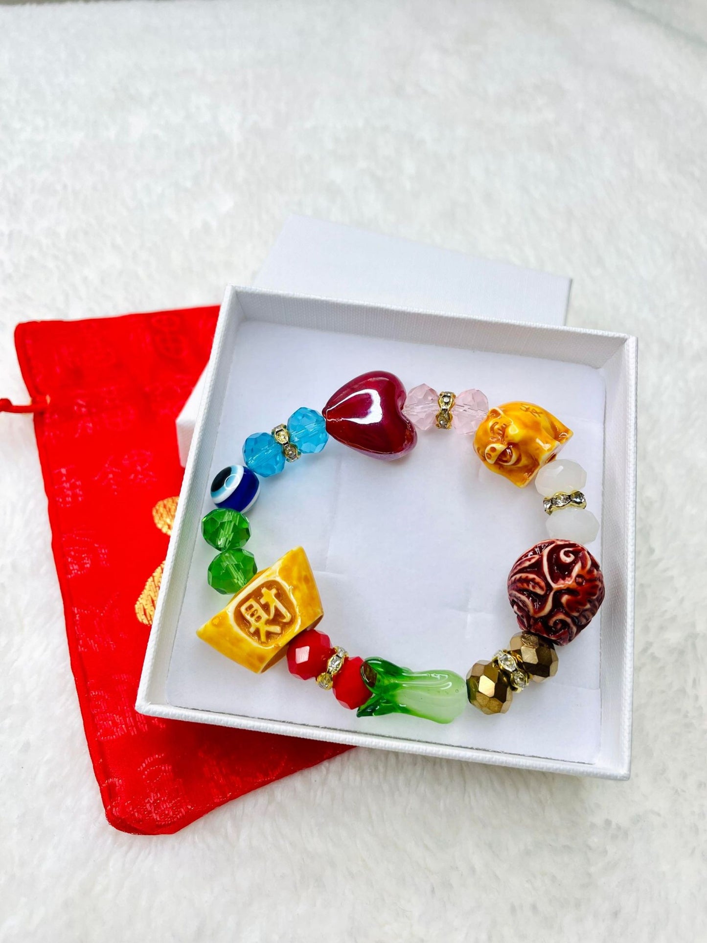 All in one Lucky Charm Zodiac Bracelet - January to December
