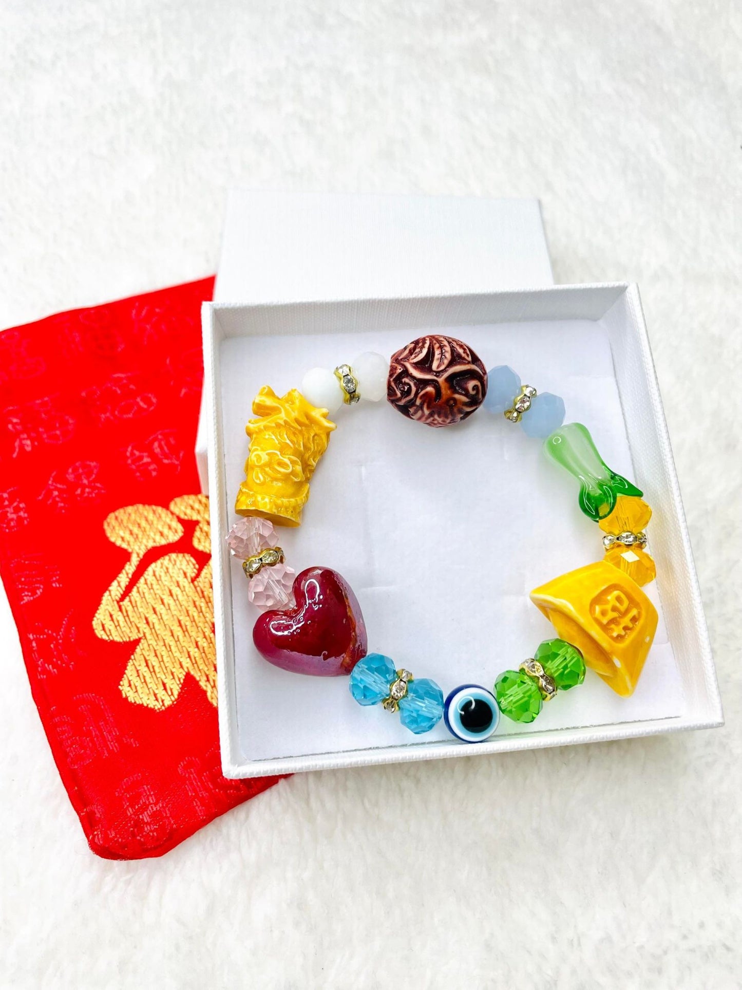 All in one Lucky Charm Zodiac Bracelet - January to December