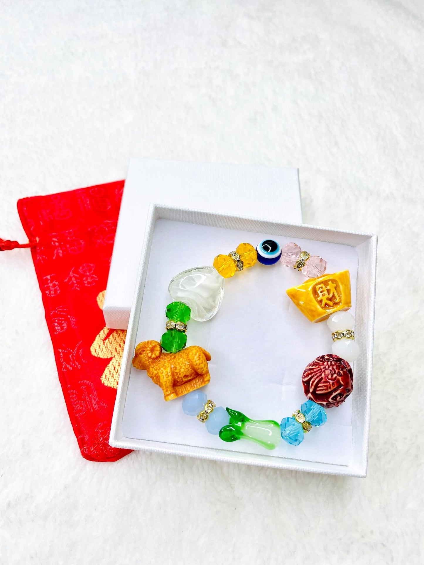 All in one Lucky Charm Zodiac Bracelet - January to December
