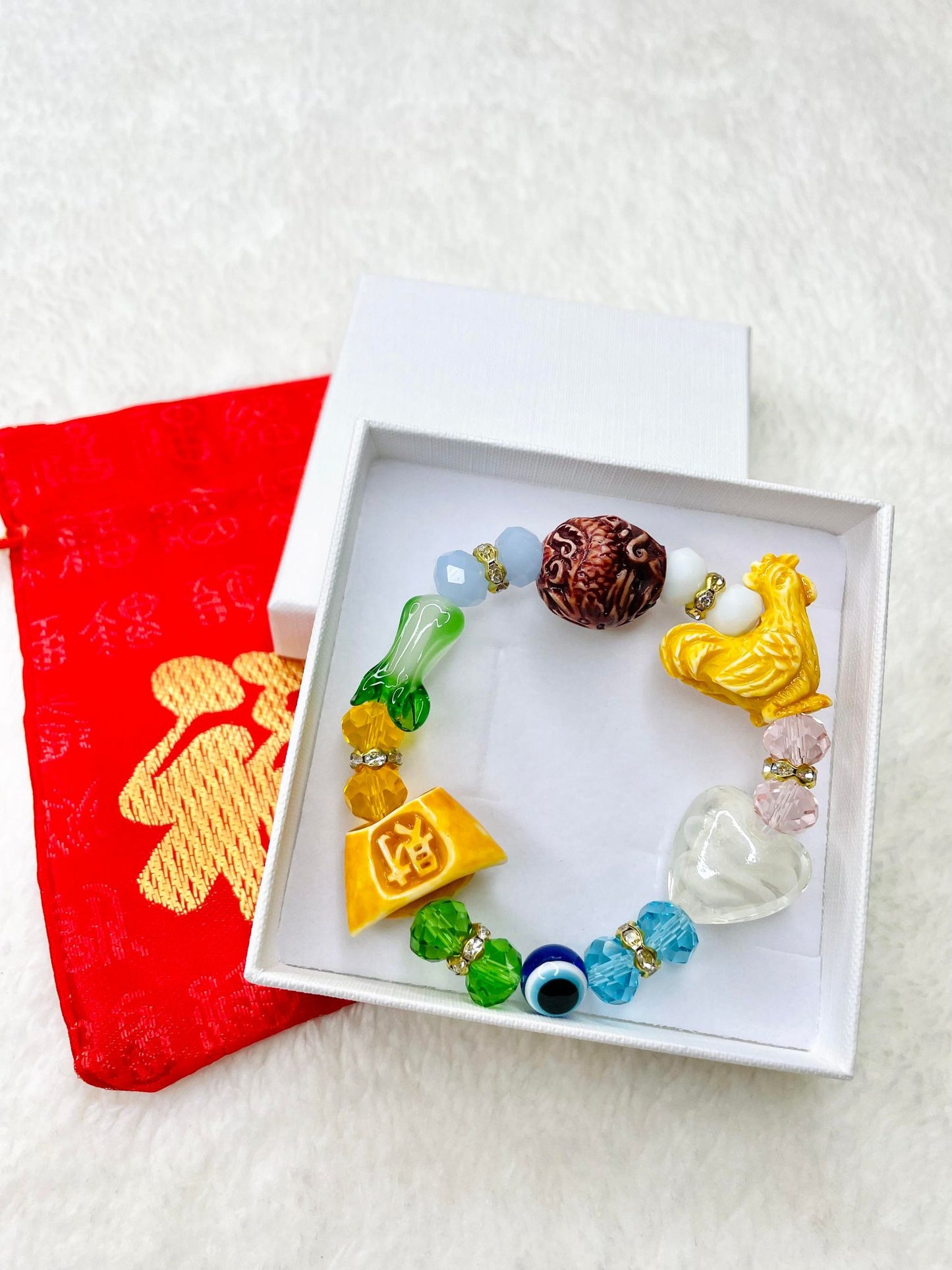 All in one Lucky Charm Zodiac Bracelet - January to December