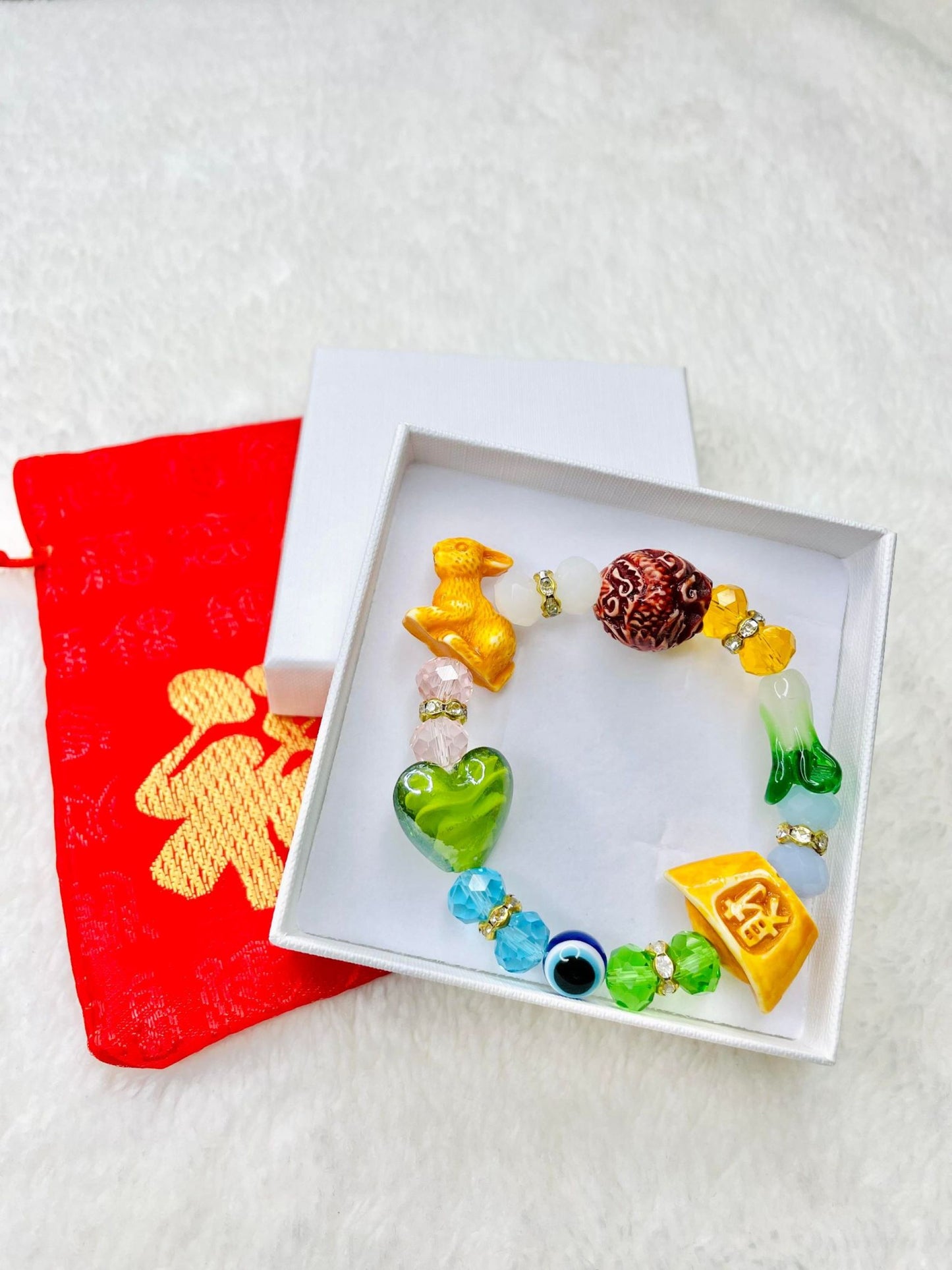 All in one Lucky Charm Zodiac Bracelet - January to December
