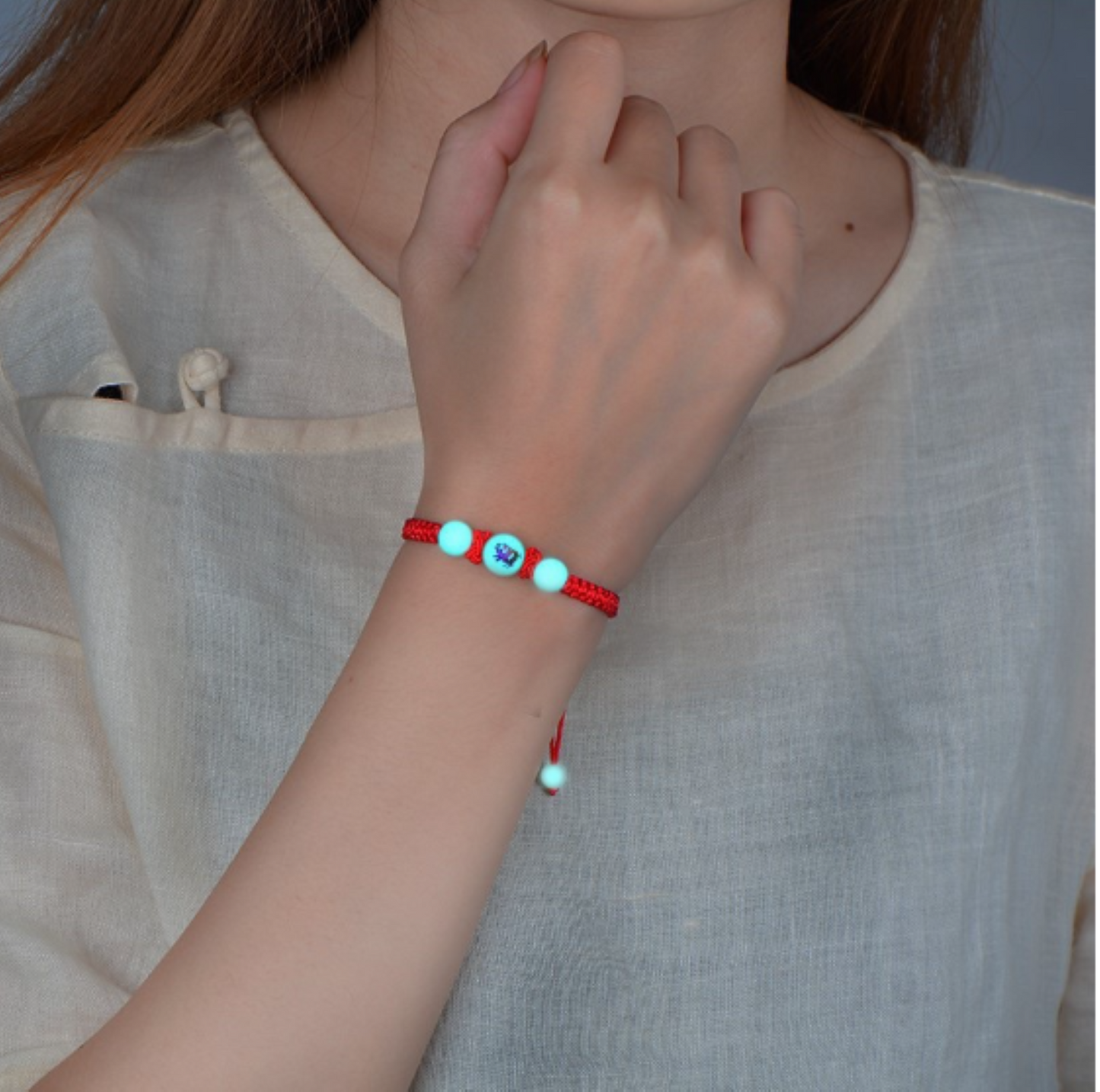 Lucky Charm Chinese Zodiac Luminous Beads Bracelet