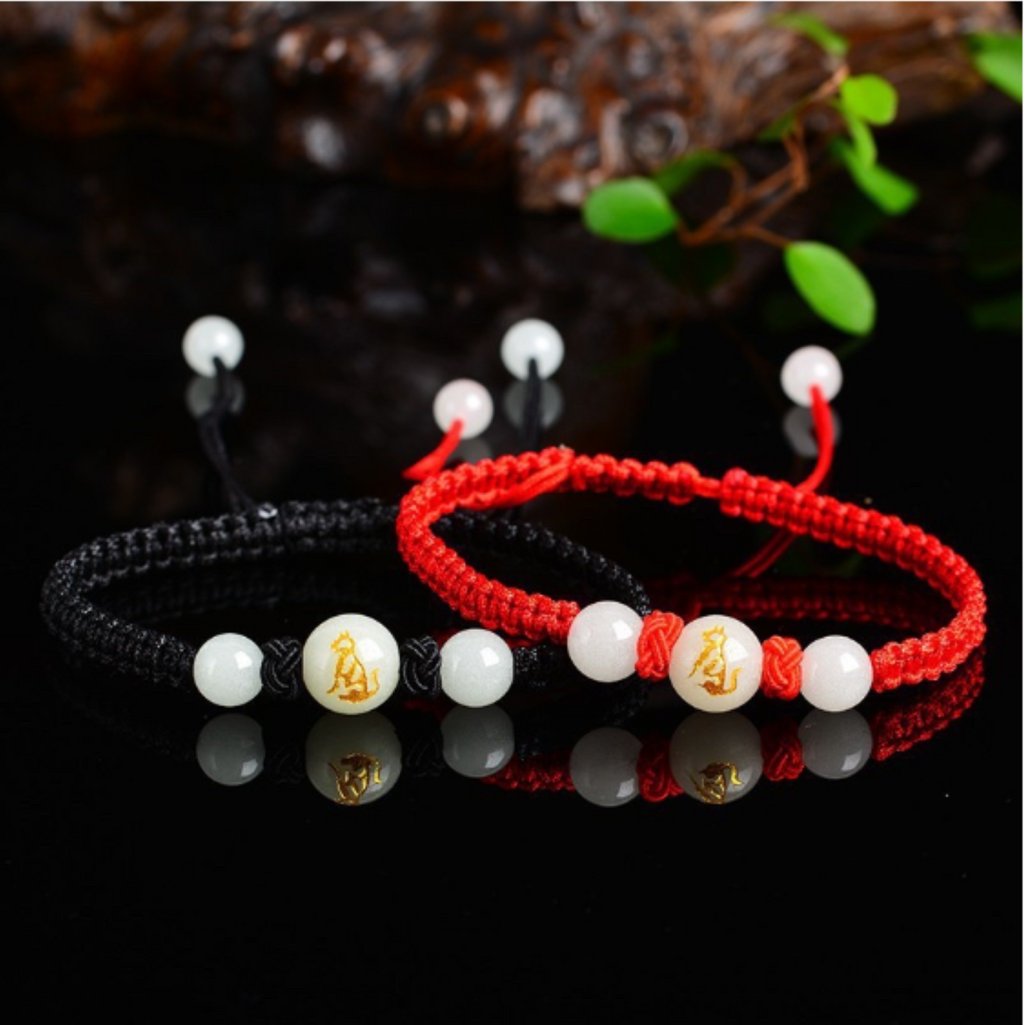 Lucky Charm Chinese Zodiac Luminous Beads Bracelet